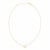 14K Yellow Gold Virgo Necklace