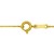 Open Heart and Pearl Necklace in 14K Yellow Gold