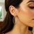 Classic Hoop Earrings in 14k White Gold (3x50mm)