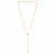 14K Yellow Gold Rosary Necklace