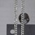 Classic Rhodium Plated Curb Chain in Sterling Silver (5.50 mm)