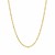 Solid Diamond Cut Rope Chain in 14k Yellow Gold (1.80 mm)