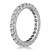 Timeless Round Cut Diamond Eternity Ring in 14k White Gold