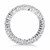 Timeless Round Cut Diamond Eternity Ring in 14k White Gold