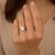 3 Carat Oval Lab Grown IGI G/VS1 Diamond Solitaire Ring in 14K Yellow Gold