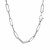 14k White Gold Bold Paperclip Chain (4.20 mm)