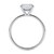 2 Carat Emerald Lab Grown IGI G/VS1 Diamond Solitaire Ring in 14K White Gold