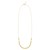 14K Yellow Gold Adjustable Rolo Link Necklace