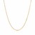 Diamond Cut Cable Link Chain in 18k Yellow Gold (1.10 mm)