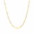 14K Yellow Gold Delicate Paperclip Chain (2.1 mm)