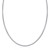 Classic Style Omega Chain Necklace in Sterling Silver (3.0mm)