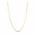 Sterling Silver Gold Plated Paperclip Chain (2.95 mm)