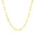 Sterling Silver Gold Plated Paperclip Chain (2.95 mm)
