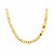 Solid Curb Chain in 14k Yellow Gold (2.60 mm)