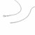 Textured Links Pendant Chain in 14k White Gold (2.30 mm)