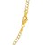 Pave Curb Chain in 14k Two Tone Gold (3.20 mm)