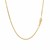 Gourmette Chain in 14k Yellow Gold (1.0 mm)