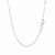 Sterling Silver 18 inch Necklace with Engraved Moon and Stars and Diamonds