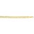Pave Curb Bracelet in 14k Two Tone Gold  (8.30 mm)