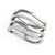 Multi-Band Diamond Ring in 14k White Gold (3/8 cttw)