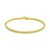 Fancy Weave Bangle in 14k Yellow Gold (3.00 mm)
