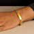 14k Two Tone Gold 8 1/2 inch Mens Narrow Curb Chain ID Bracelet with White Pave (6.70 mm)