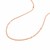 Textured Links Pendant Chain in 14k Rose Gold (2.50 mm)