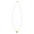 14K Yellow Gold Radiating Flower Necklace