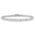 14K White Gold Mini Diamante Bracelet (4.00 mm)