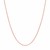 Round Cable Link Chain in 14k Rose Gold (1.25 mm)