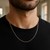 Round Cable Link Chain in 14k Rose Gold (1.25 mm)