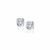 Classic Round Diamond Stud Earrings in 14k White Gold (1/2 cttw) 