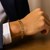 Solid Figaro Bracelet in 14k Yellow Gold  (7.00 mm)