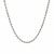 Solid Diamond Cut Rope Chain in 14k White Gold (2.00 mm)