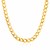 14k Yellow Gold Curb Style Necklace