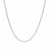 Sterling Silver Rhodium Plated Round Cable Chain (1.80 mm)