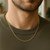 Round Snake Chain in 14k Yellow Gold (0.70 mm)