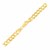 Solid Curb Bracelet in 14k Yellow Gold  (5.70 mm)