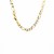 Solid Figaro Chain in 14k Yellow Gold (4.50 mm)