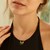 14k Yellow Gold High Polish Handcuff Necklace