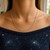 Cable Link Chain in 14k White Gold (0.50 mm)