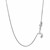 Adjustable Box Chain in 14k White Gold (1.10 mm)