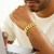 Semi Solid Miami Cuban Bracelet in 14k Yellow Gold  (11.10 mm)