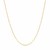 Faceted Cable Link Chain in 14k Yellow Gold (1.20 mm)