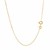 Faceted Cable Link Chain in 14k Yellow Gold (1.20 mm)