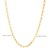 14k Yellow Gold Diamante Paperclip Chain Necklace (4.00 mm)