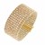 Large Red Carpet Bracelet in 14K Two Tone Gold (25.40 mm)