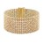 Large Red Carpet Bracelet in 14K Two Tone Gold (25.40 mm)