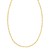 14K Yellow Gold Flat Pebble Link Necklace (2.50 mm)