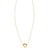 14K Yellow Gold Love Knot Necklace